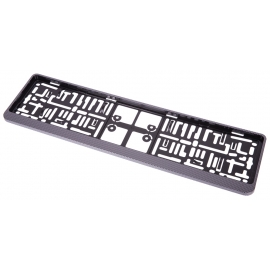 Ramka do tablicy rejestracyjnej- CARBON POŁYSK