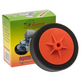 Gąbka polerska (nowa pianka),miękka(kolor czarny) 15 cm x 5 cm